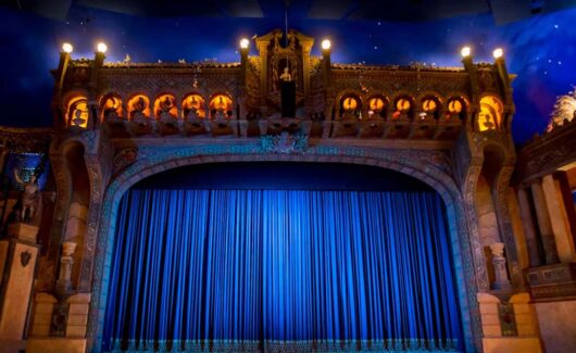 Capitol Theatre stage curtains