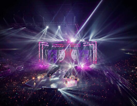 The image of the concert stage