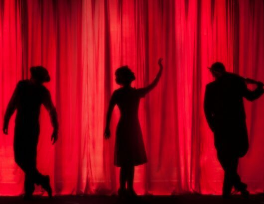 The image of the theatre performance