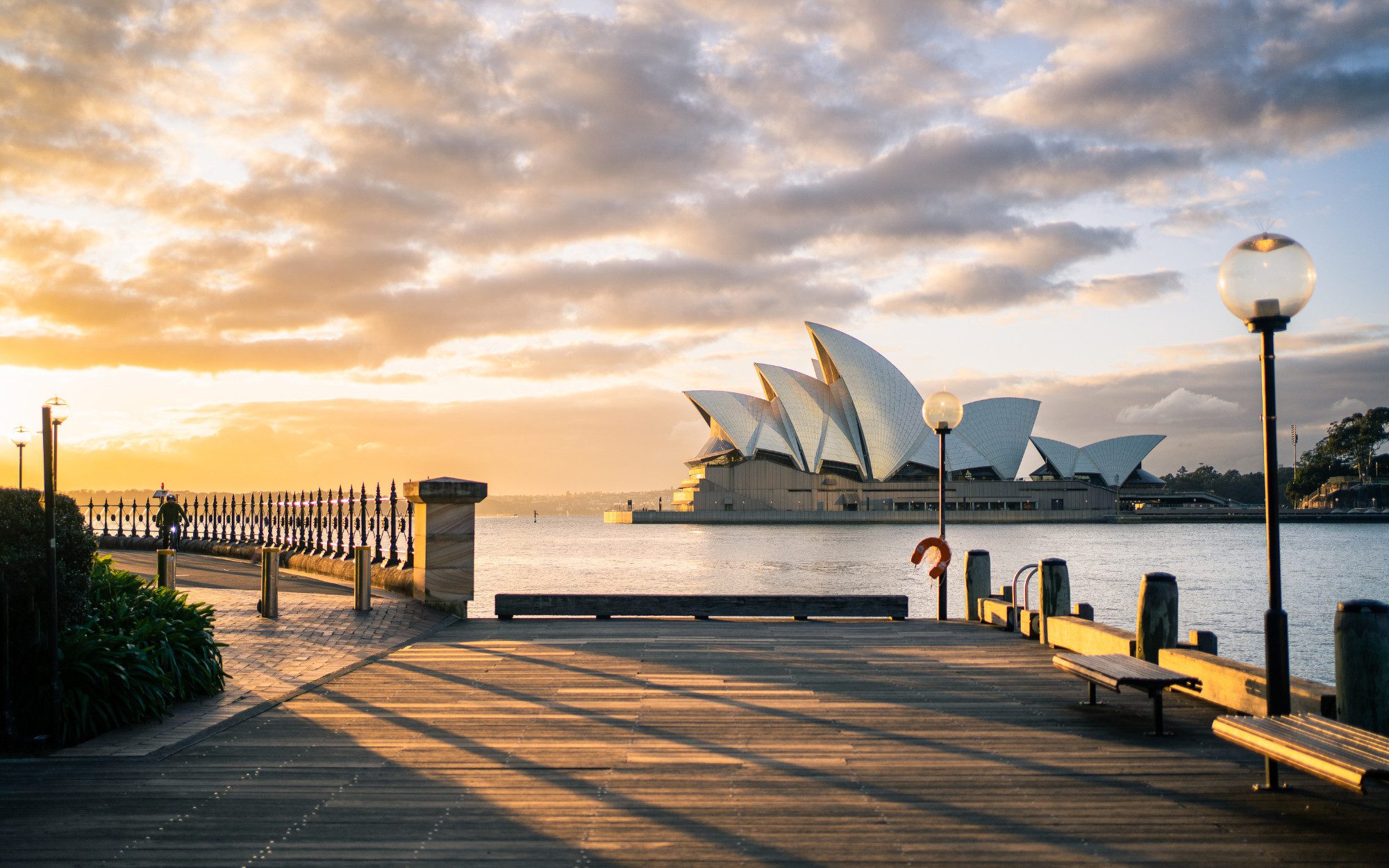 Sydney Opera House at dawn