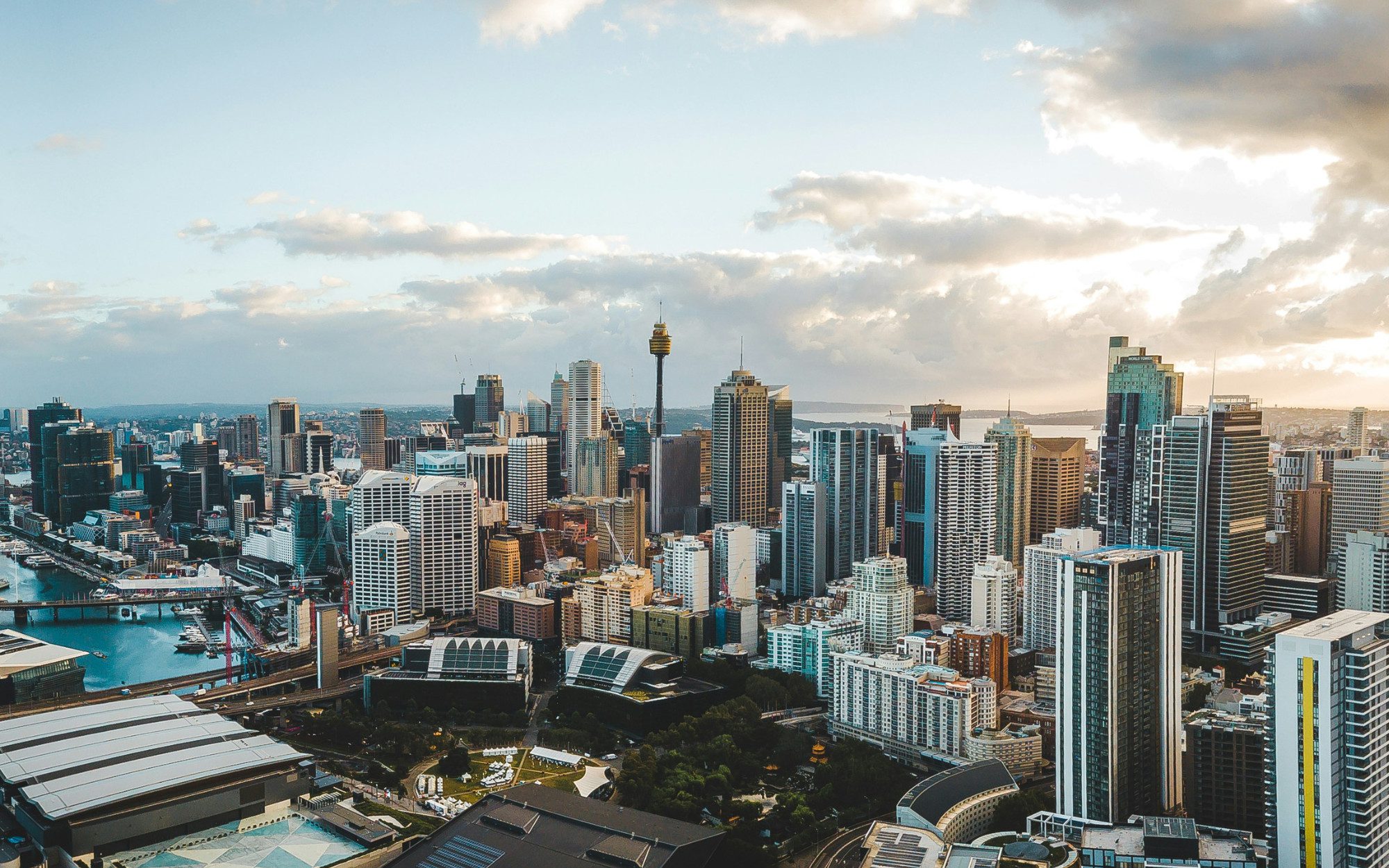 Sydney CBD Aerial view
